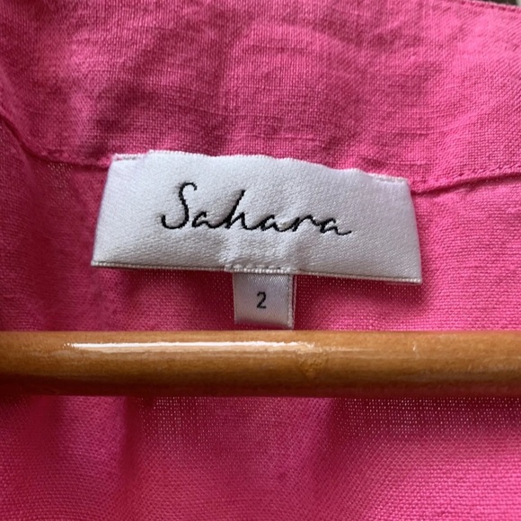 SAHARA 100% Linen Cami Vest Sleeveless Top
Size 2 chest 40” - Picture 8 of 12